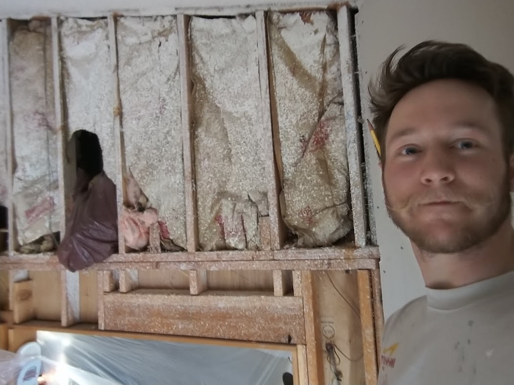Christian working on a job site